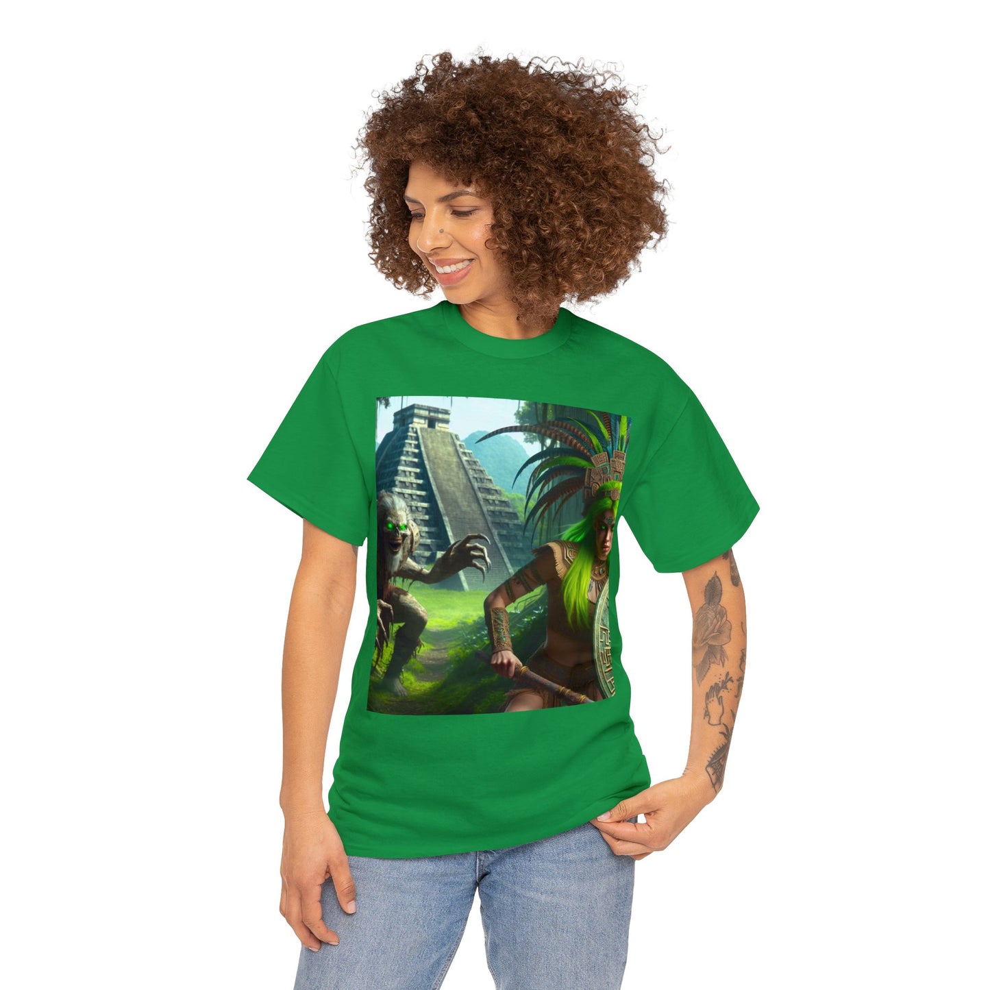 Taurus Aztec (F2) Unisex Heavy Cotton Tee