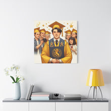 Load image into Gallery viewer, Graduation Canvas Art, Wall Décor, Gift for Grads, Celebration Artwork, Inspirational Home Decor
