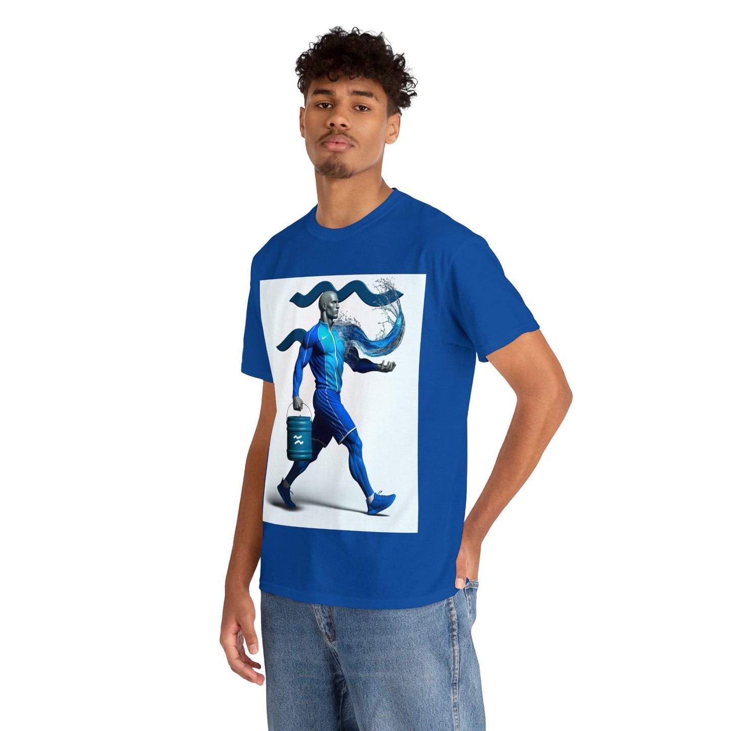 Team Aquarius (3) Unisex Heavy Cotton Tee