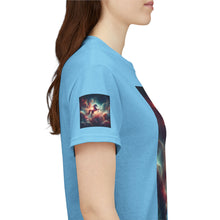 Load image into Gallery viewer, Sagittarius Galactic Unicorn Tee - Unisex Cotton T-Shirt for Cosmic Lovers, Fantasy Fans, Trendy Apparel, Astral War Merch, Gift for All Occasions
