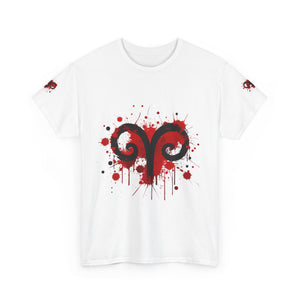Edgy Aries Graphic Tee, Astrology Shirt, Perfect Gift for Zodiac Lovers, Unisex Cotton Top, Stylish Casual Wear
