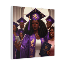 Load image into Gallery viewer, Graduation Canvas Art, Inspirational Wall Decor for New Grads, Proud Graduate Gift, College or High School Graduation, Unique Home Decor
