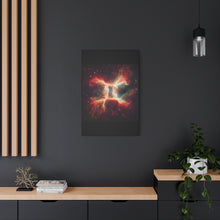 Load image into Gallery viewer, Celestial Canvas Wall Art, Starry Decor, Zodiac Home Accent, Gift for Astrology Lovers, Galaxy Art Print, Cosmic Wall Decor
