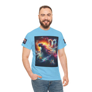 Virgo Cosmic Astrology Tee, Horoscope T-Shirt, Zodiac Cotton Shirt, Unisex Graphic Tee, Celestial Apparel, Astrology Gift