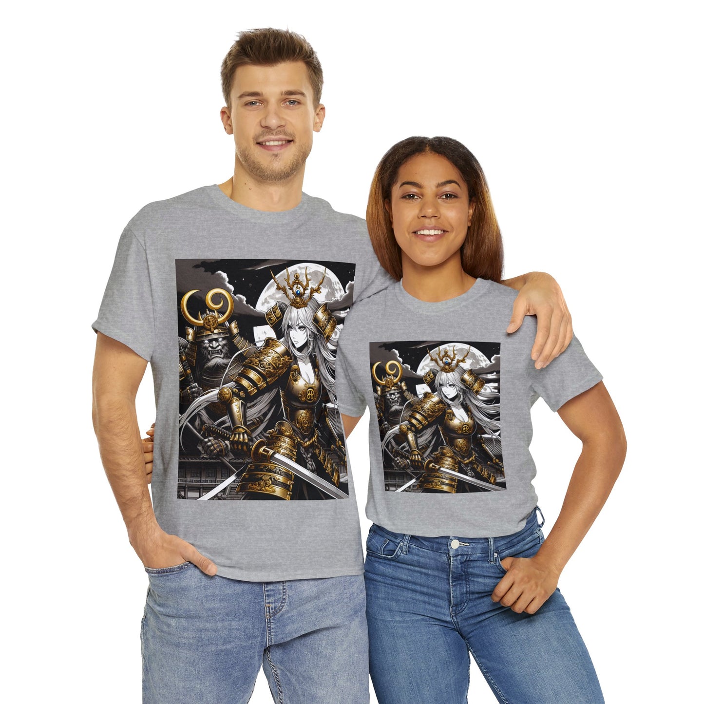 Samurai Cancer (F4) Unisex Heavy Cotton Tee