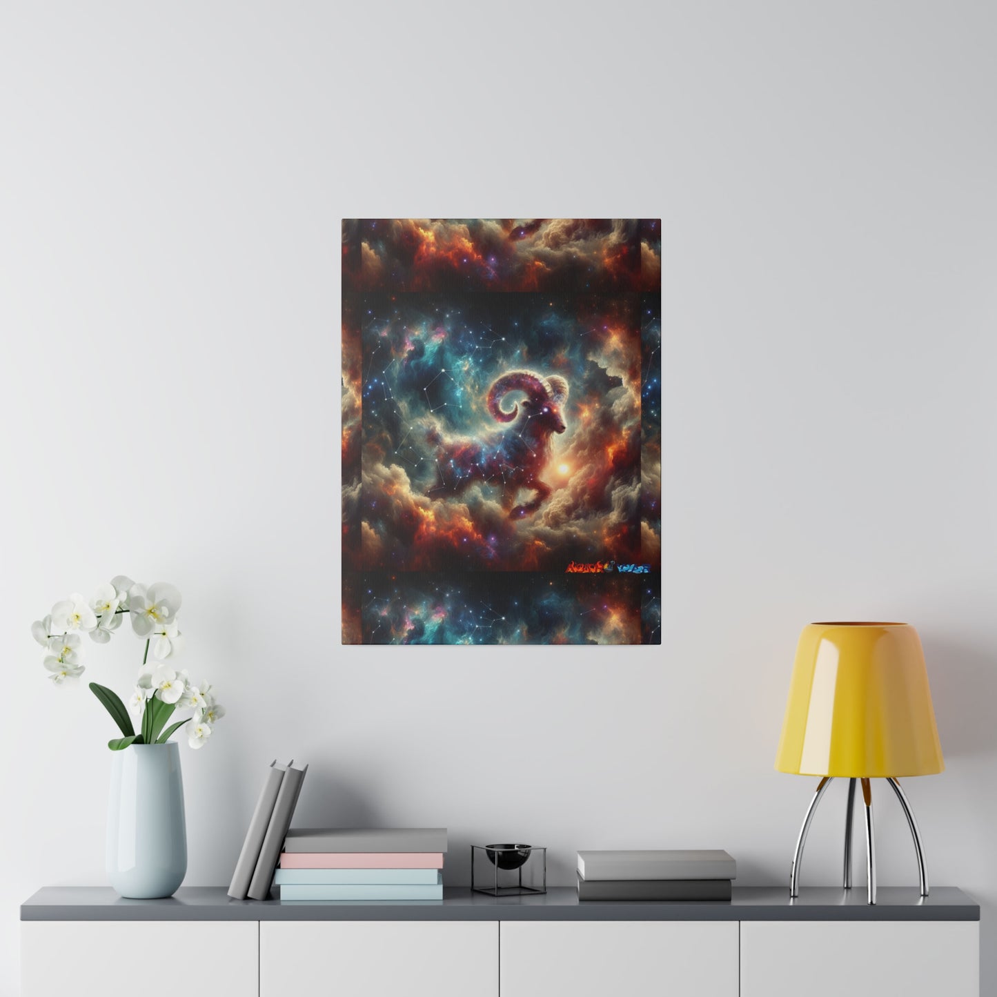 Aries Nebula (1) Matte Canvas, Stretched, 0.75"