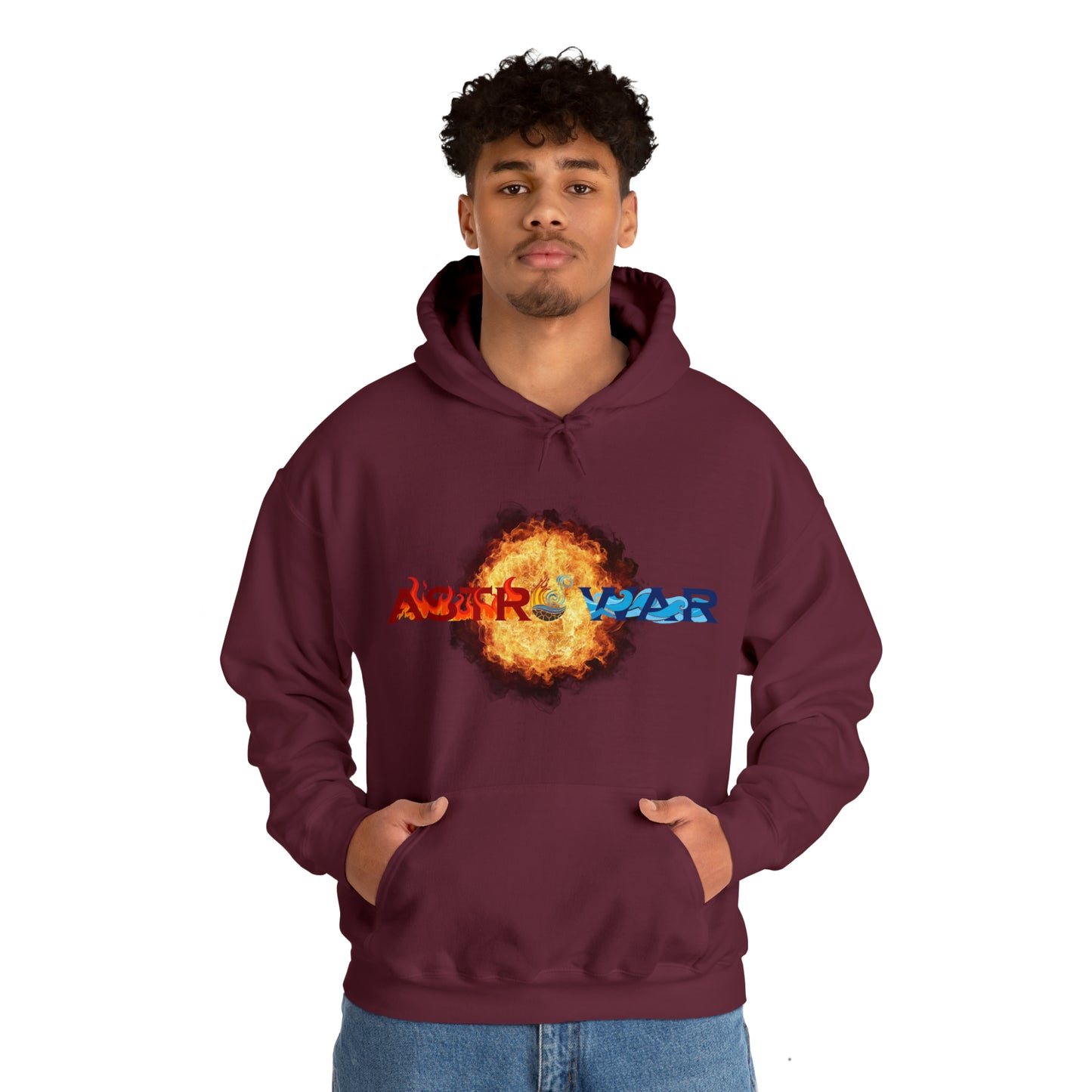 Astro War Unisex Heavy Blend™ Hooded Sweatshirt