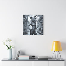 Load image into Gallery viewer, Canvas Print - Halloween Capricorn Astrology Mummy

