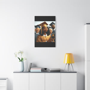 Graduation Canvas Art, Graduation Gift for Her, High School Graduation Decor, College Grad Wall Art, Inspirational Graduation Gift