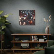 Load image into Gallery viewer, Halloween Canvas Wall Art, Spooky Mummy Decor, Perfect for Fall Home Decoration, Haunted House Vibes, Unique Gift Idea
