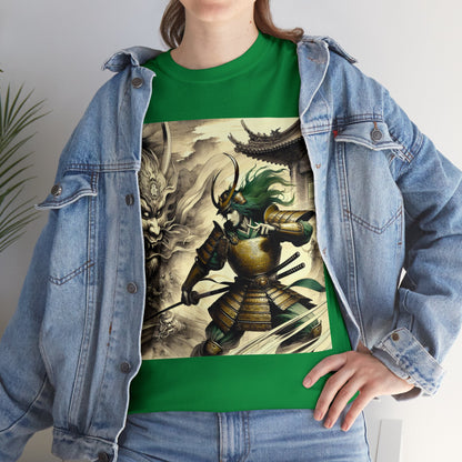 Samurai Taurus (1) Unisex Heavy Cotton Tee