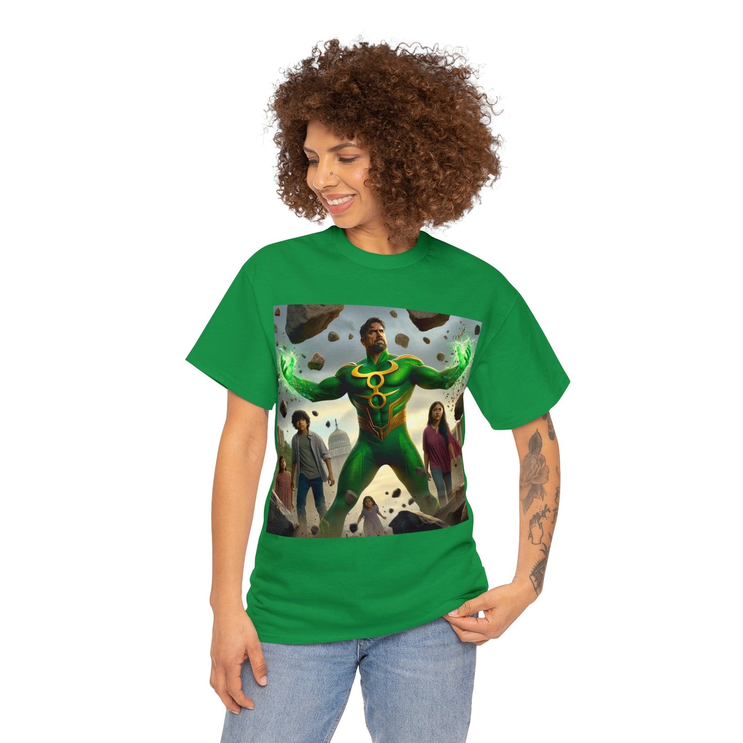 Taurus Father's Day (7) Unisex Heavy Cotton Tee