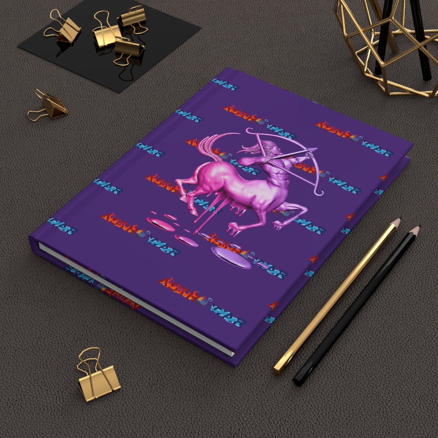 Sagittarius Hardcover Journal Matte