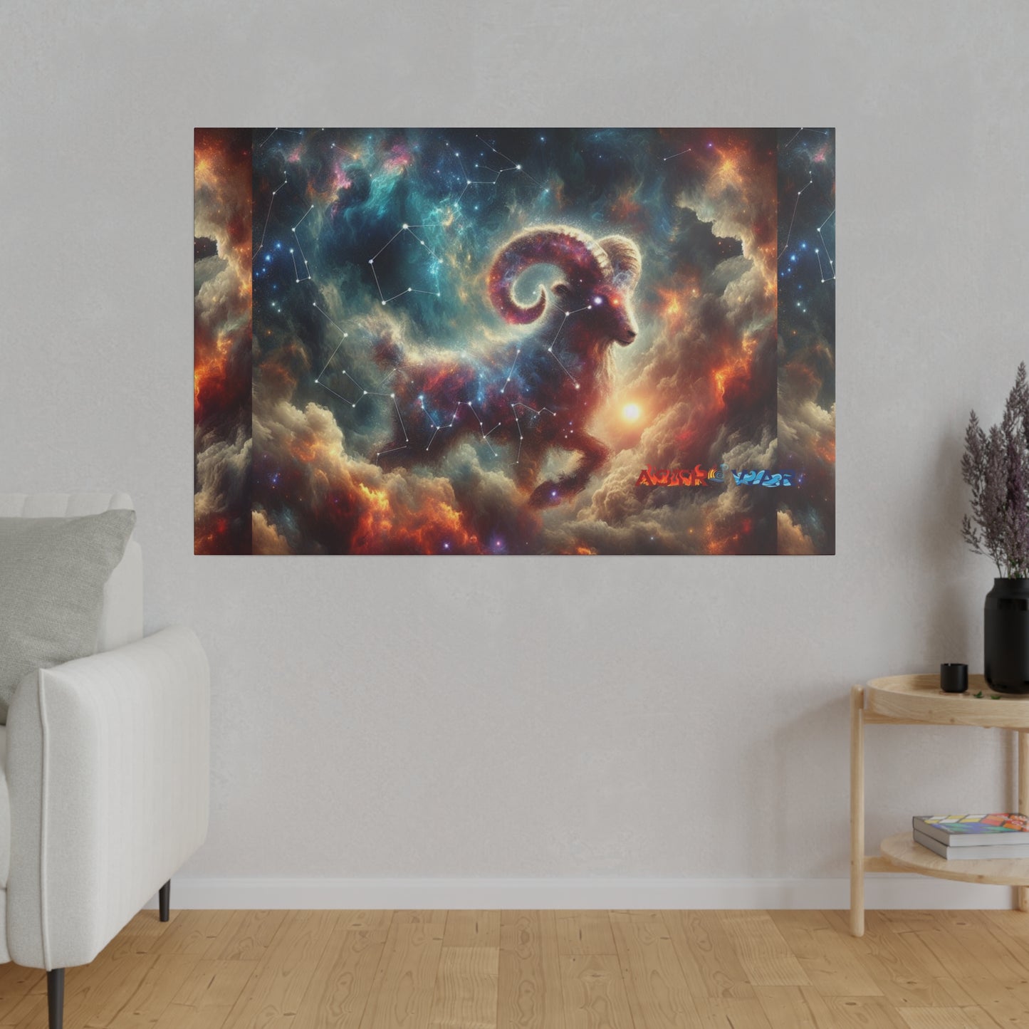 Aries Nebula (1) Matte Canvas, Stretched, 0.75"