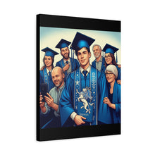 Load image into Gallery viewer, Graduation Canvas Wall Art, Personalized Graduation Gift, Family Celebration Decor, High School Graduation, College Graduation
