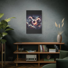 Load image into Gallery viewer, Cosmic Taurus Canvas Art, Zodiac Decor, Astrology Wall Hanging, Gift for Taurus, Home Decor, Space Art

