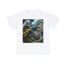 Load image into Gallery viewer, Cancer Aztec (F3) Unisex Heavy Cotton Tee
