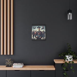 Graduation Canvas Art, Unique Artwork for Graduates, Funny Graduation Gift, Family Keepsake, Wall Decor