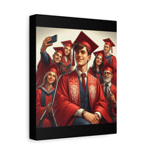 Load image into Gallery viewer, Personalized Graduation Canvas Print, Customizable College Art, Wall Decor for Graduates, Celebration Gift, Graduation Party Decor
