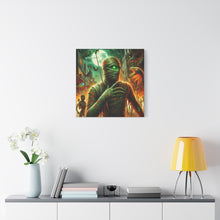 Load image into Gallery viewer, Canvas Print Halloween Pisces Mummy
