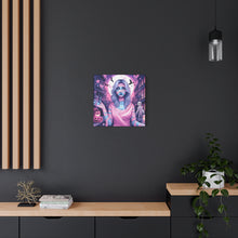 Load image into Gallery viewer, Halloween Art Canvas, Spooky Decor, Wall Art, Halloween Decoration, Witch Artwork, Gifts for Her
