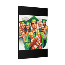 Load image into Gallery viewer, Graduation Canvas Print, Customizable Wall Art, Gift for Graduates, Celebration Decor, High School Graduation
