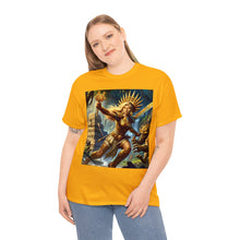 Load image into Gallery viewer, Leo Aztec (F3) Unisex Heavy Cotton Tee
