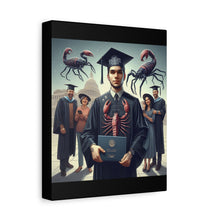 Load image into Gallery viewer, Graduation Canvas Art, Unique Artwork for Graduates, Funny Graduation Gift, Family Keepsake, Wall Decor
