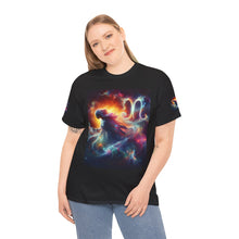 Load image into Gallery viewer, Virgo Cosmic Astrology Tee, Horoscope T-Shirt, Zodiac Cotton Shirt, Unisex Graphic Tee, Celestial Apparel, Astrology Gift
