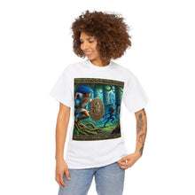 Load image into Gallery viewer, Aquarius Aztec (4) Unisex Heavy Cotton Tee
