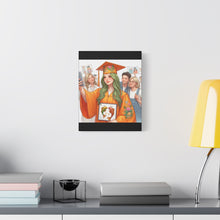 Load image into Gallery viewer, Graduation Celebration Canvas Print, Gift for Graduates, Wall Art, Home Decor, Gift for Her, Graduation Party Decor
