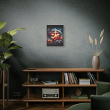 Load image into Gallery viewer, Cosmic Balance Canvas Wall Art - Celestial Decor, Zodiac Gift, Space Wall Art, Libra Astrology, Home Aesthetic
