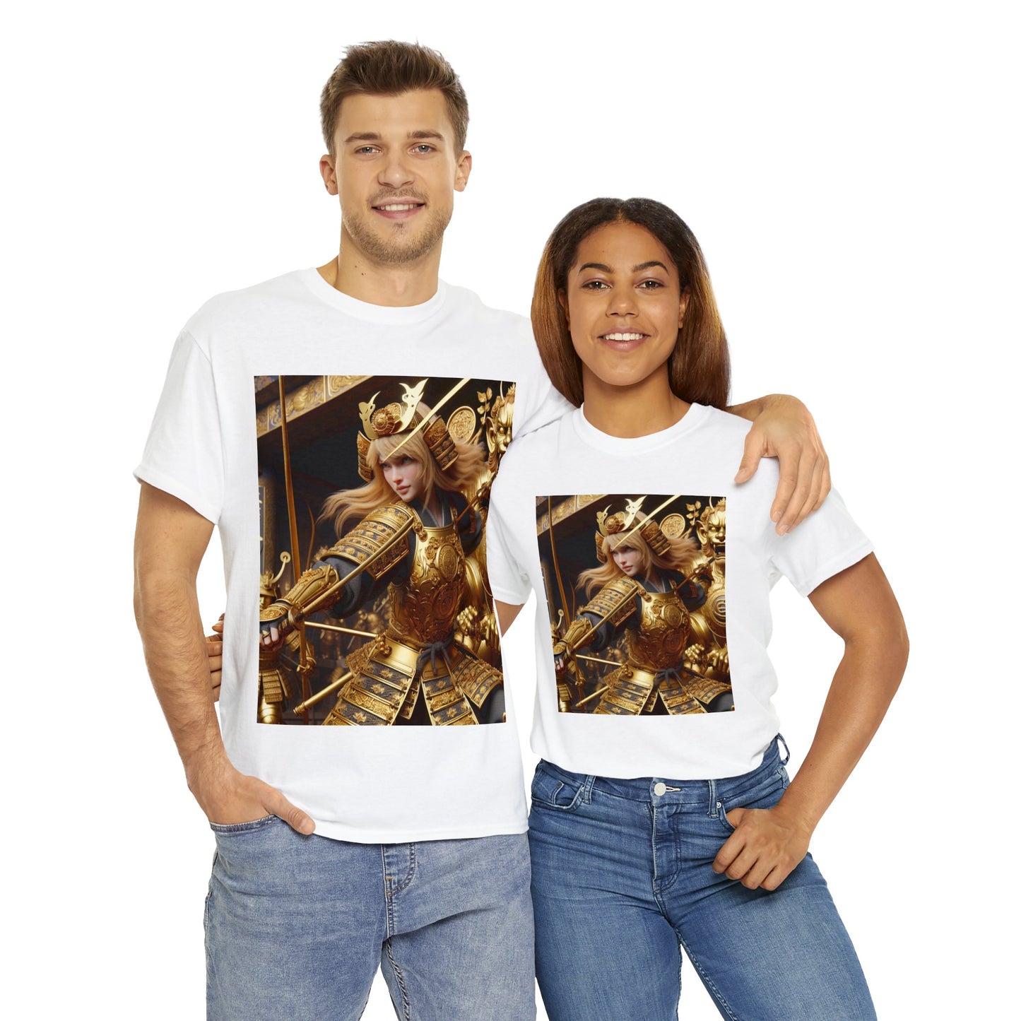 Samurai Leo (F2) Unisex Heavy Cotton Tee