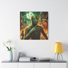 Load image into Gallery viewer, Canvas Print Halloween Pisces Mummy
