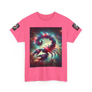 Cosmic Scorpion Tee | Unisex Heavy Cotton Tee | Astrowar Graphic Tees | Space Lover Apparel | Unique Astrology Shirt | Gift for Star [...]