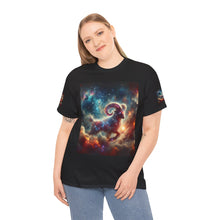 Load image into Gallery viewer, Aries Celestial Astrology Tee - Unisex Short Sleeve Shirt, Cosmic T-Shirt, Horoscope Apparel, Astrology Gift, Zodiac Wear
