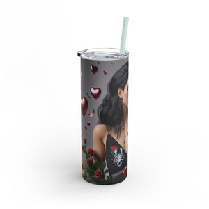 My Scorpio Valentine (4) Maars Maker Skinny Matte Tumbler, 20oz