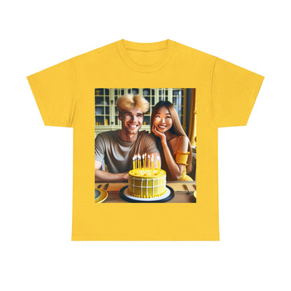 Gemini Birthday (3) Unisex Heavy Cotton Tee