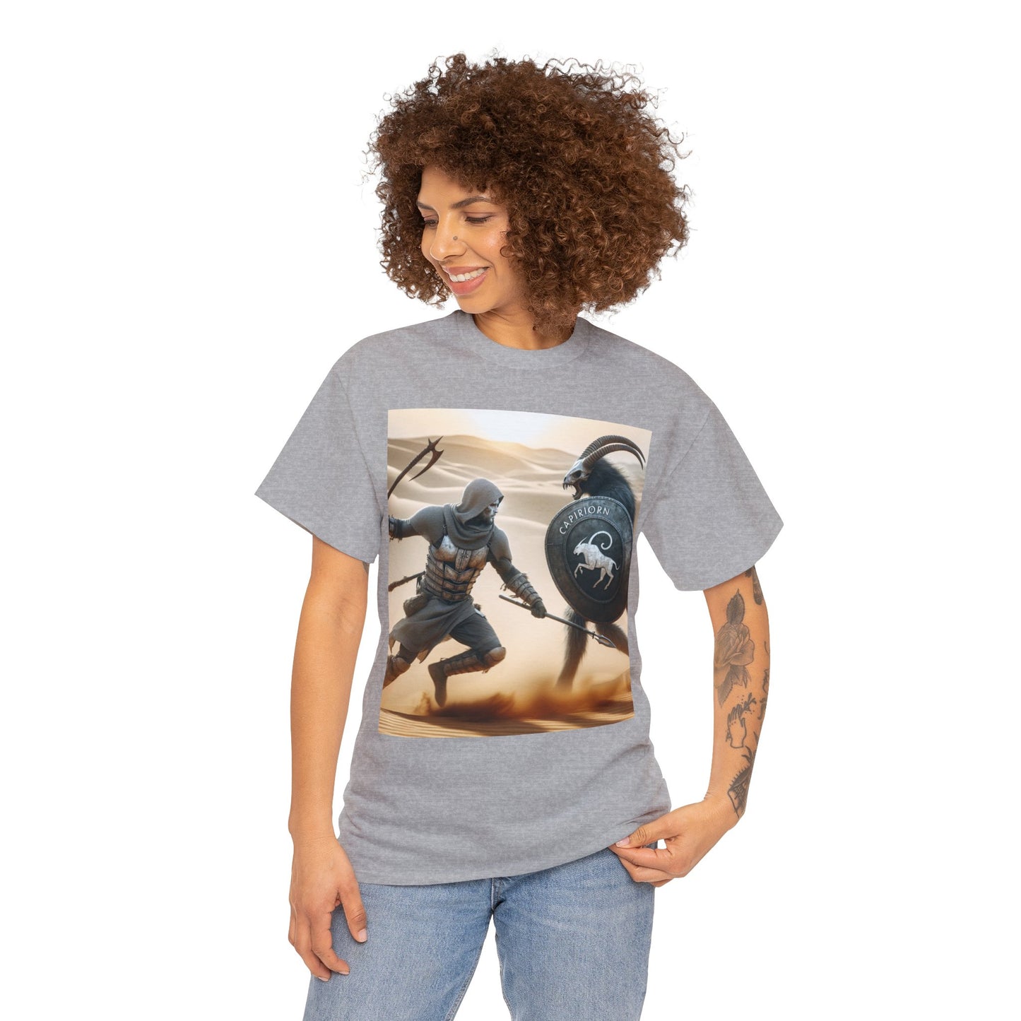 Capricorn Zulu (2) Unisex Heavy Cotton Tee