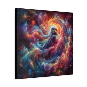 Cosmic Dream Canvas, Nebula Wall Art, Celestial Decor, Galaxy Artwork, Mystical Home Decor, Unique Gift Idea