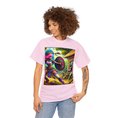 Libra Aztec (F2) Unisex Heavy Cotton Tee