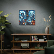 Load image into Gallery viewer, Aquarius Halloween Canvas Wall Art, Spooky Decor, Unique Gift, Home Decoration, Witch Theme Art, Perfect for Fall, Mysterious Vibe
