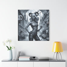 Load image into Gallery viewer, Canvas Print - Halloween Capricorn Astrology Mummy
