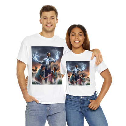 Cancer Father's Day (4) Unisex Heavy Cotton Tee