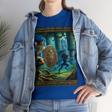 Load image into Gallery viewer, Aquarius Aztec (4) Unisex Heavy Cotton Tee
