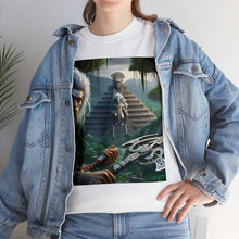 Load image into Gallery viewer, Cancer Aztec (3) Unisex Heavy Cotton Tee
