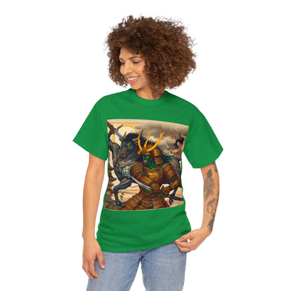 Samurai Taurus (3) Unisex Heavy Cotton Tee