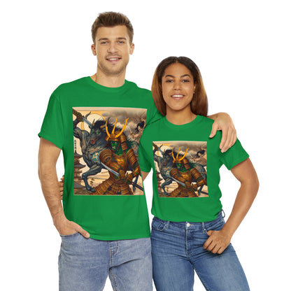 Samurai Taurus (3) Unisex Heavy Cotton Tee