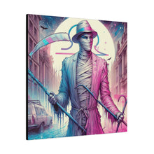 Load image into Gallery viewer, Canvas Print - Halloween Libra Mummy Astrology Design
