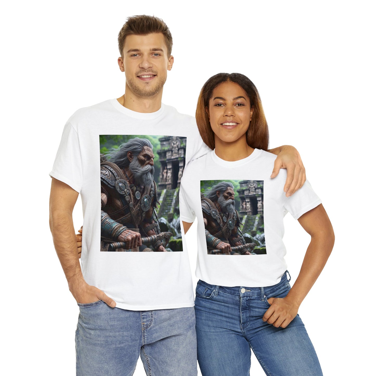 Capricorn Aztec (2) Unisex Heavy Cotton Tee